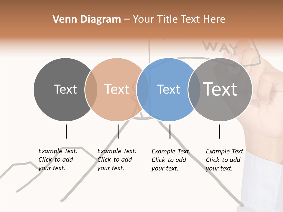 Man Outstanding Top PowerPoint Template