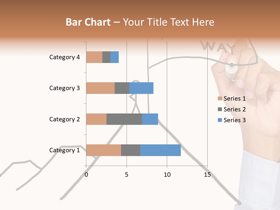 Man Outstanding Top PowerPoint Template