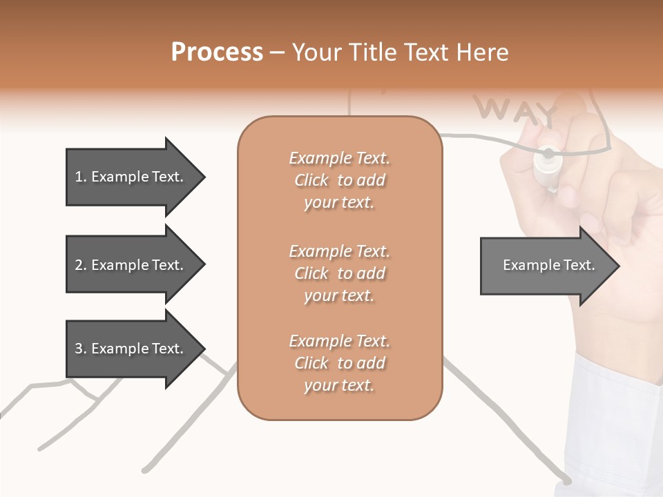 Man Outstanding Top PowerPoint Template