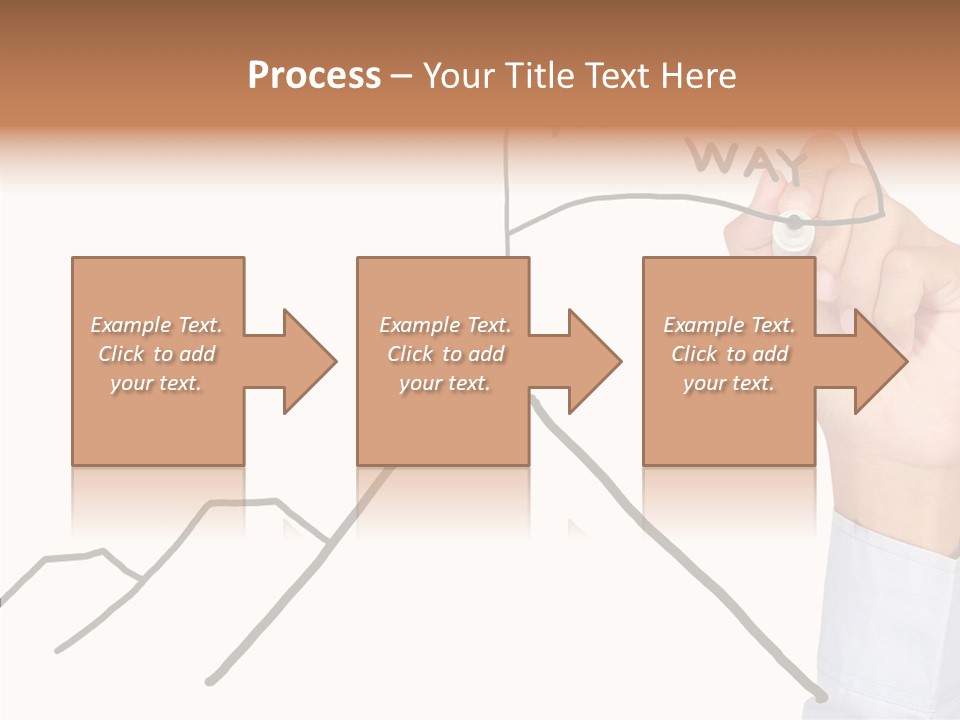 Man Outstanding Top PowerPoint Template