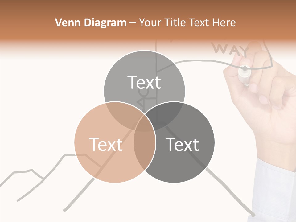 Man Outstanding Top PowerPoint Template