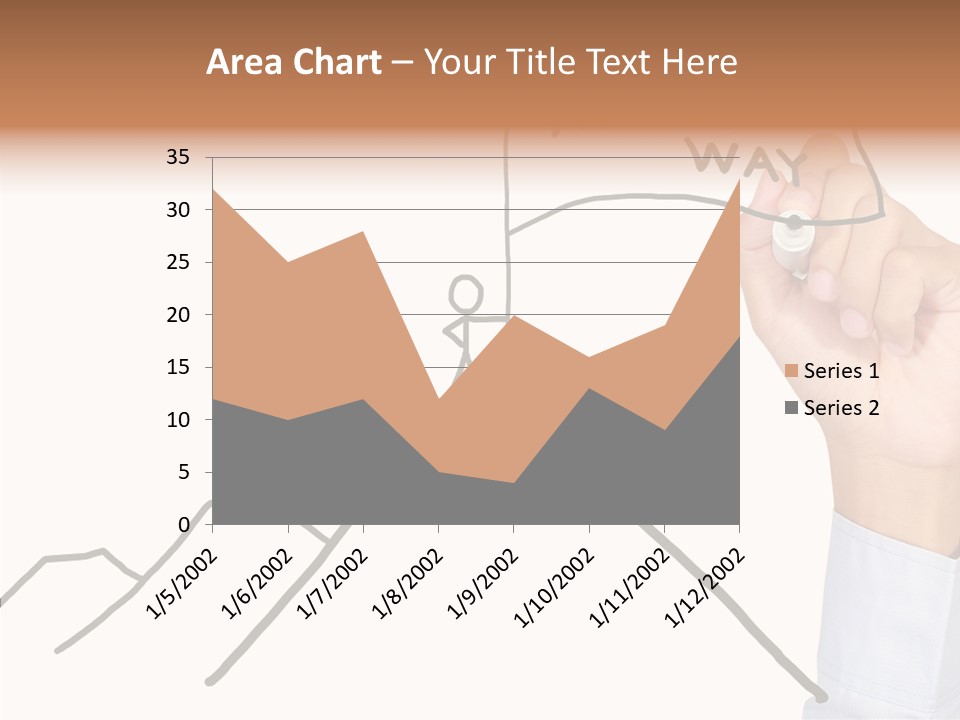 Man Outstanding Top PowerPoint Template