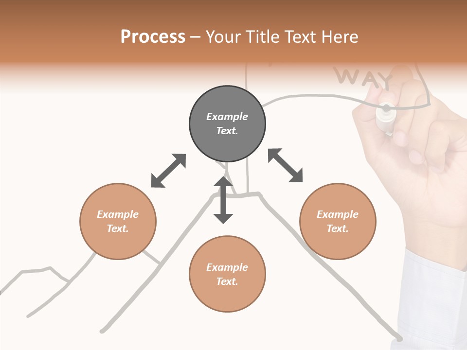 Man Outstanding Top PowerPoint Template
