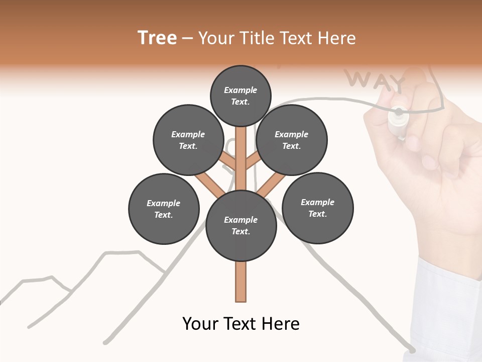 Man Outstanding Top PowerPoint Template