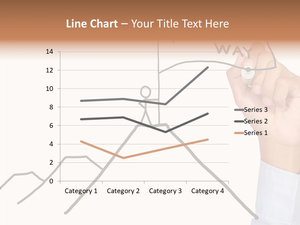 Man Outstanding Top PowerPoint Template