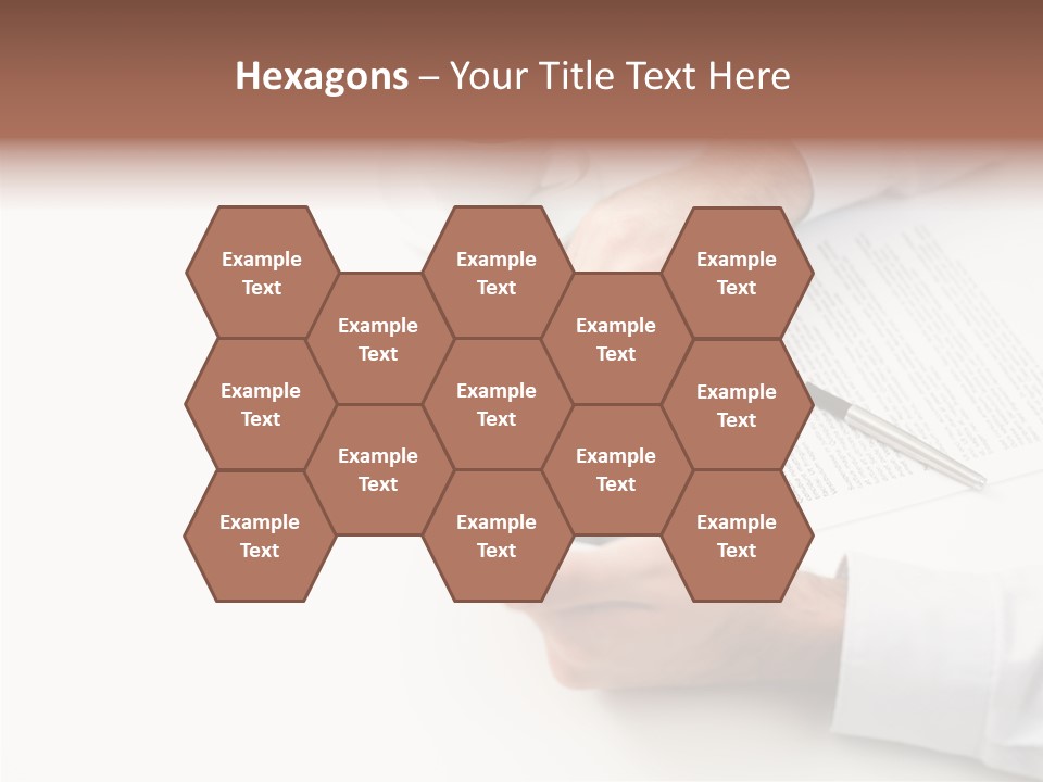 Male Businessman Media PowerPoint Template