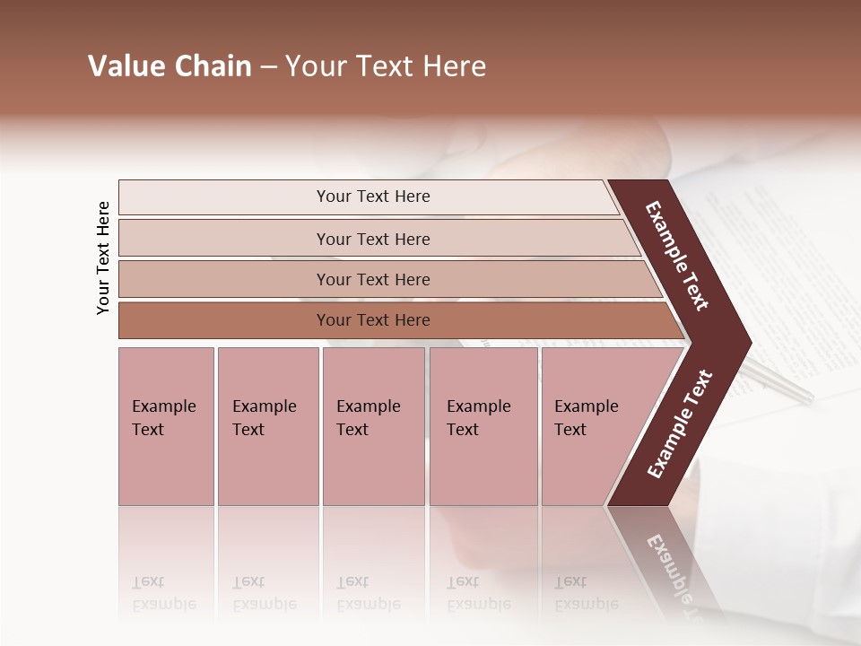 Male Businessman Media PowerPoint Template