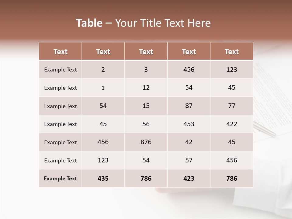 Male Businessman Media PowerPoint Template