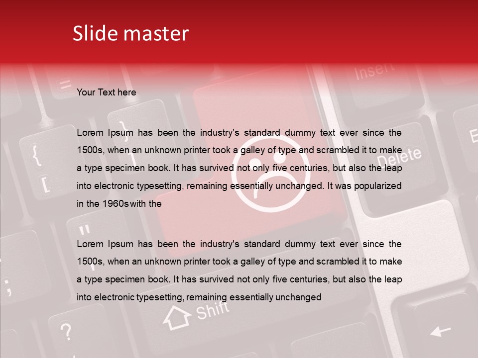 Work Conceptual Computer PowerPoint Template