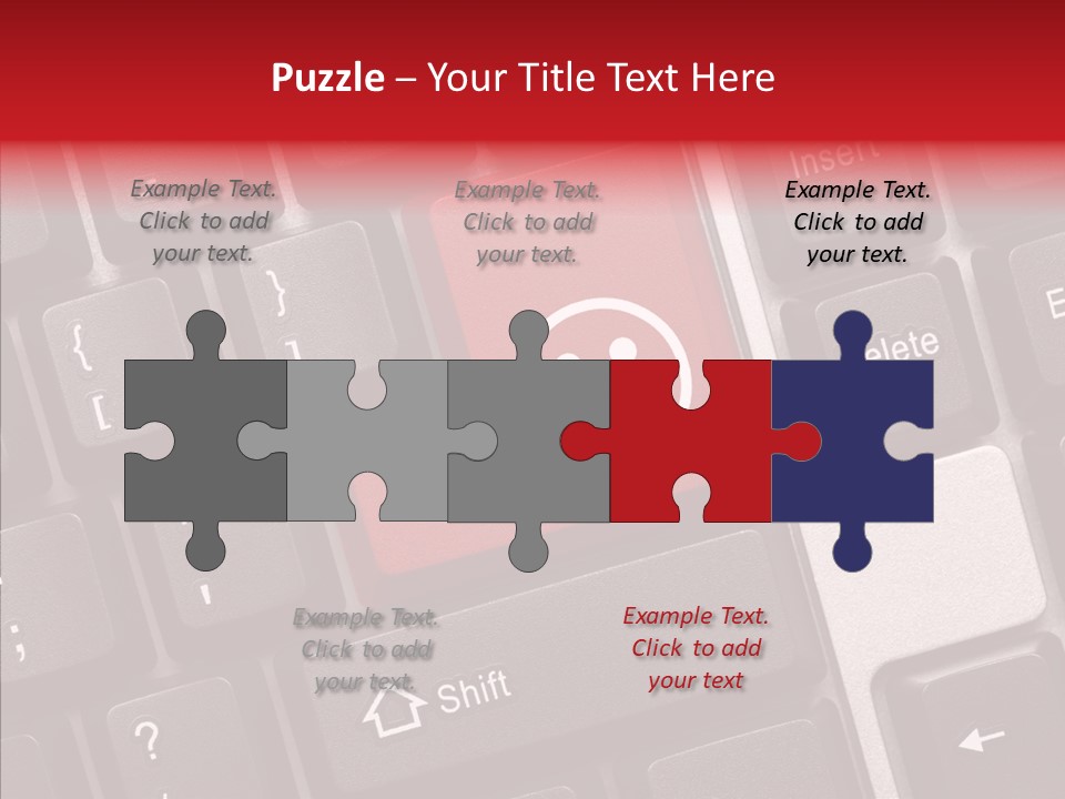 Work Conceptual Computer PowerPoint Template