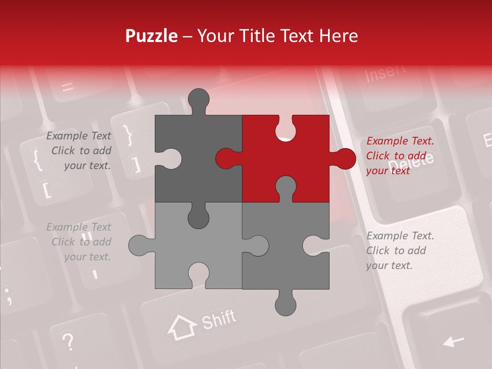 Work Conceptual Computer PowerPoint Template