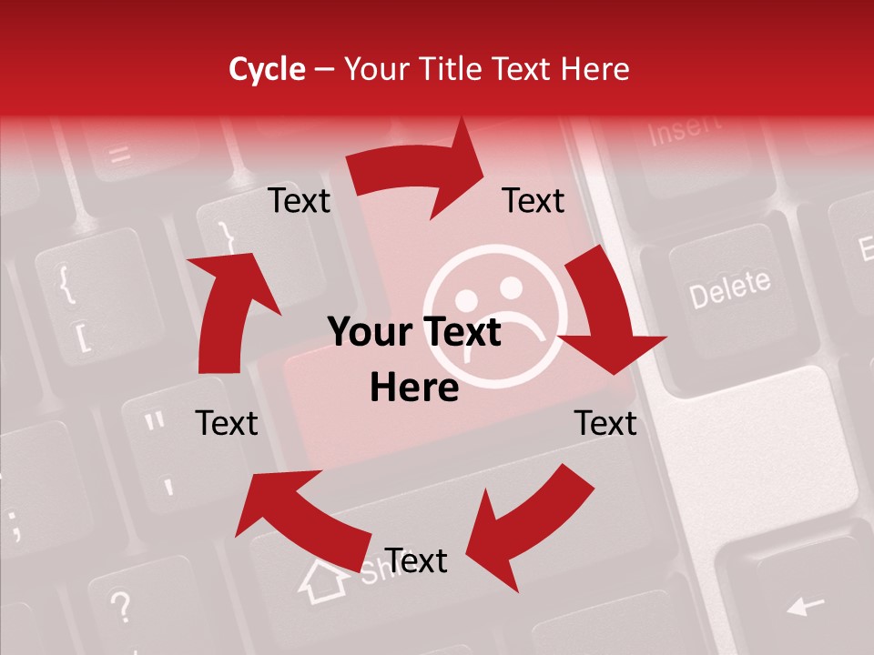Work Conceptual Computer PowerPoint Template