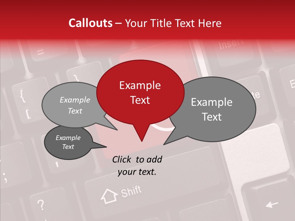Work Conceptual Computer PowerPoint Template