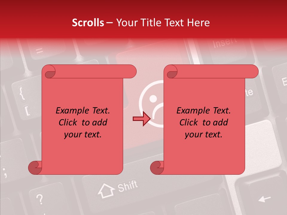 Work Conceptual Computer PowerPoint Template