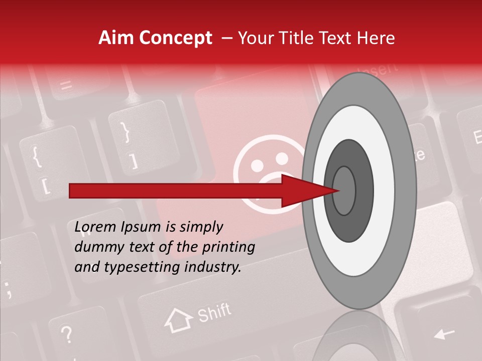 Work Conceptual Computer PowerPoint Template
