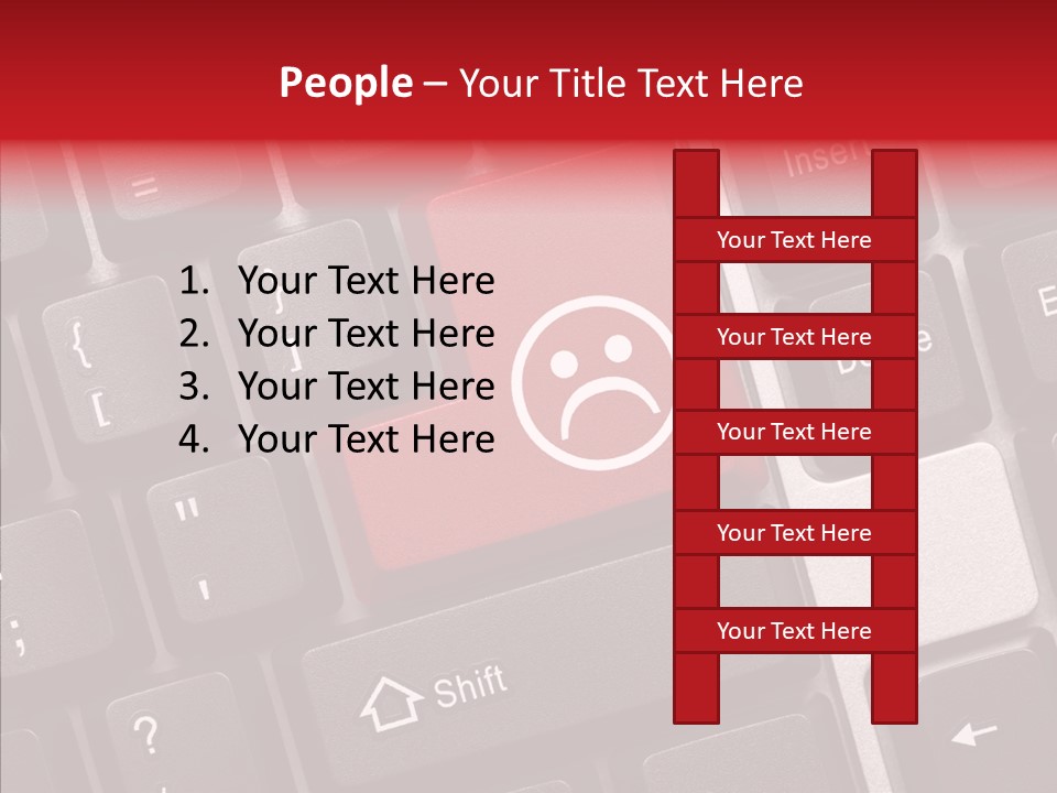 Work Conceptual Computer PowerPoint Template