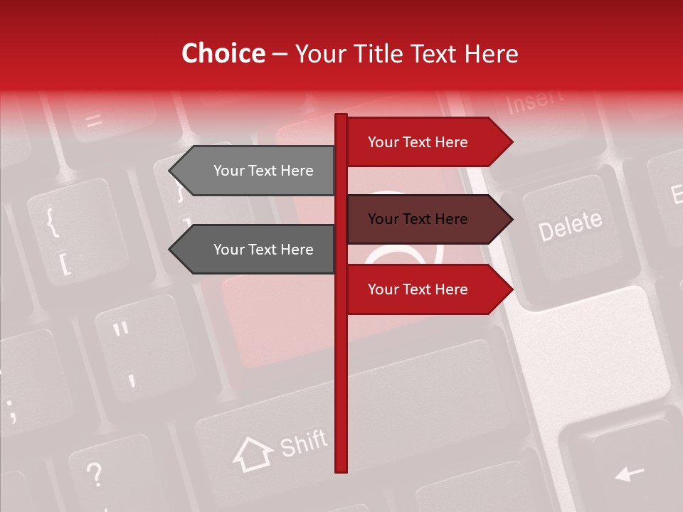 Work Conceptual Computer PowerPoint Template