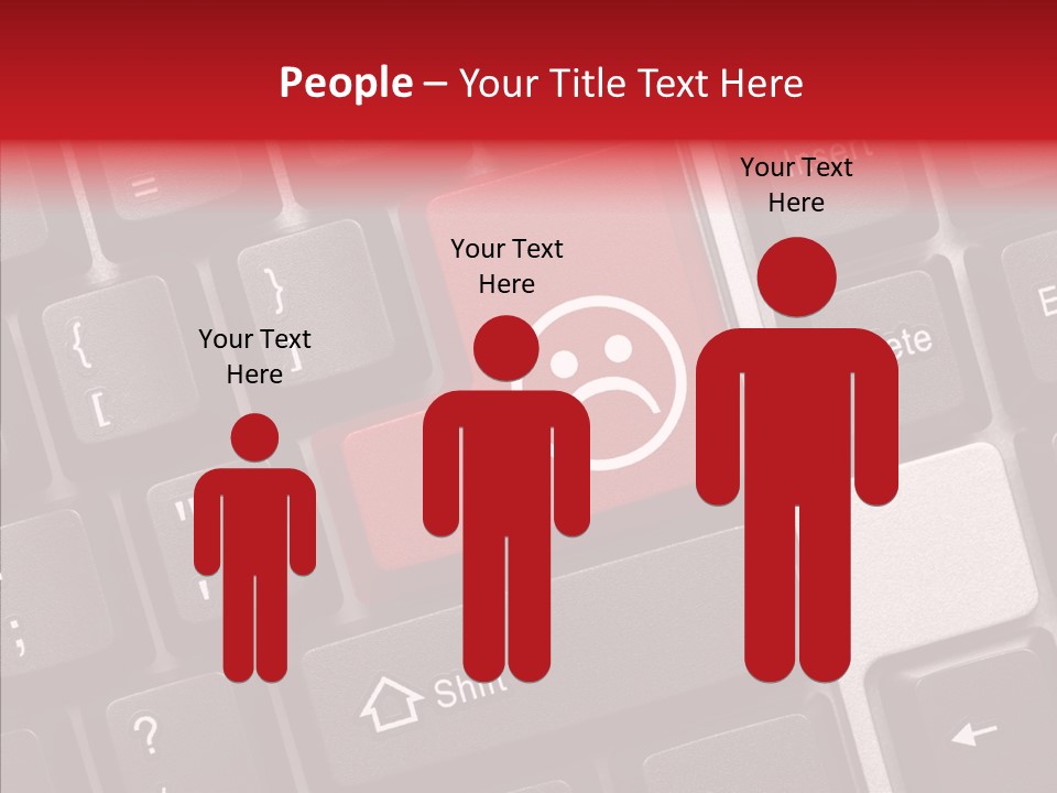 Work Conceptual Computer PowerPoint Template