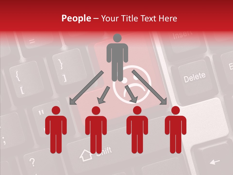 Work Conceptual Computer PowerPoint Template