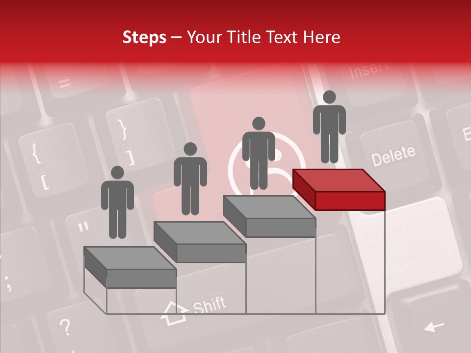 Work Conceptual Computer PowerPoint Template