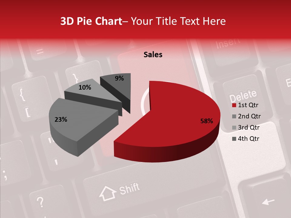 Work Conceptual Computer PowerPoint Template