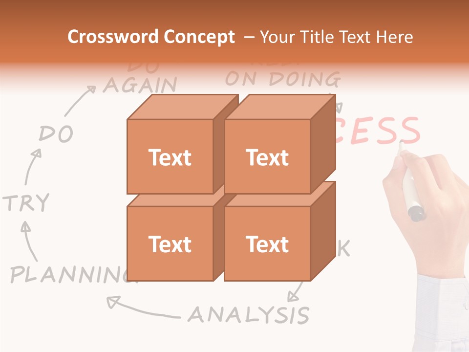 Idea Horizontal Concepts PowerPoint Template