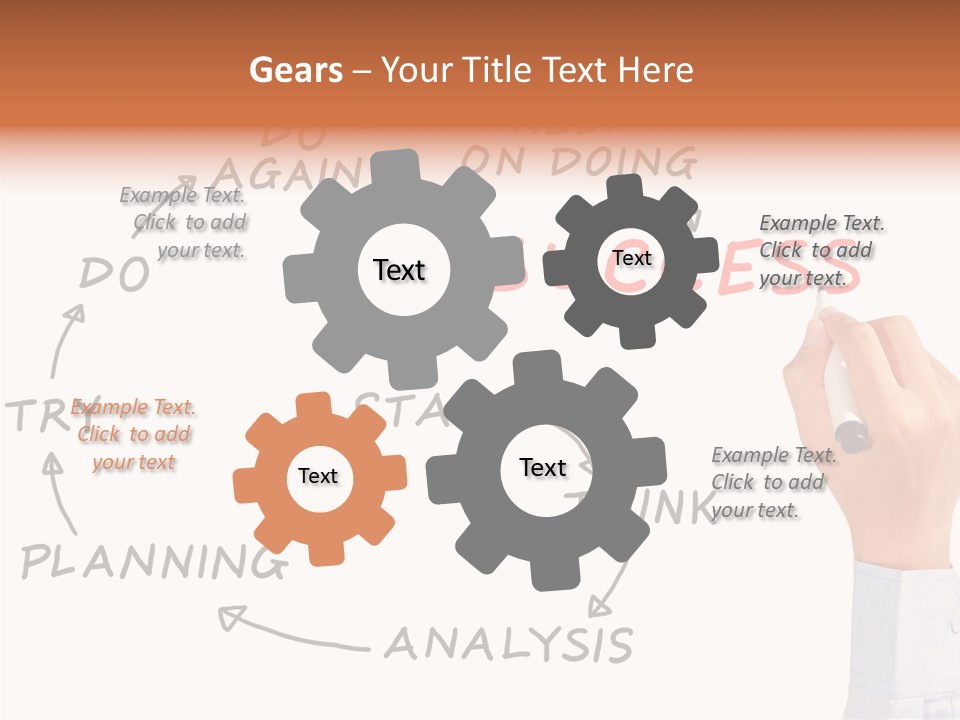 Idea Horizontal Concepts PowerPoint Template