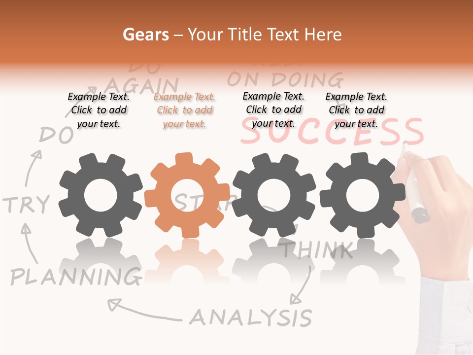 Idea Horizontal Concepts PowerPoint Template