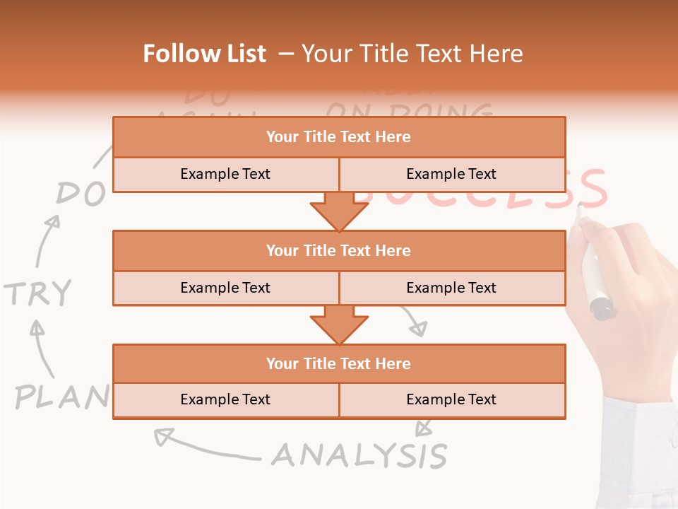 Idea Horizontal Concepts PowerPoint Template