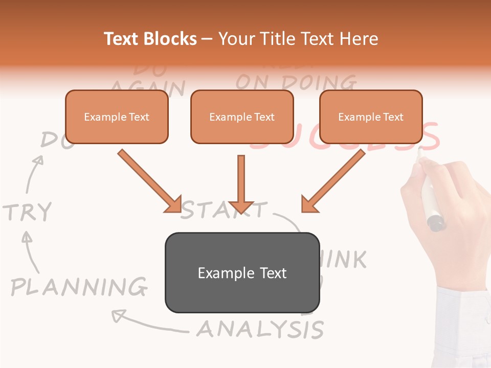 Idea Horizontal Concepts PowerPoint Template