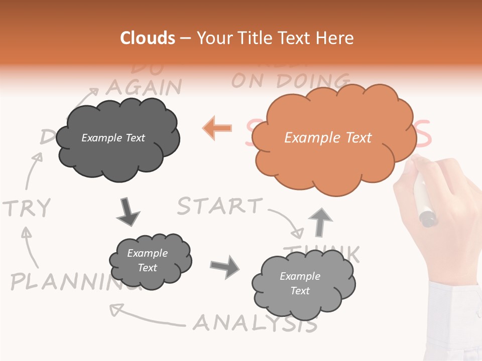 Idea Horizontal Concepts PowerPoint Template