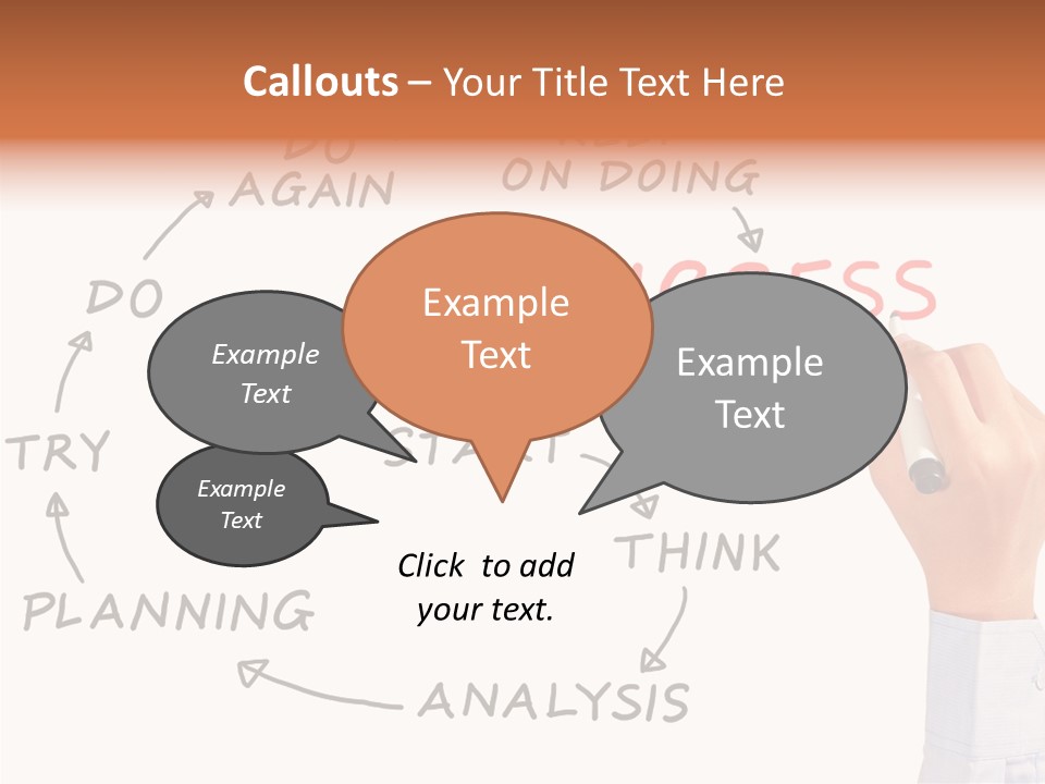 Idea Horizontal Concepts PowerPoint Template
