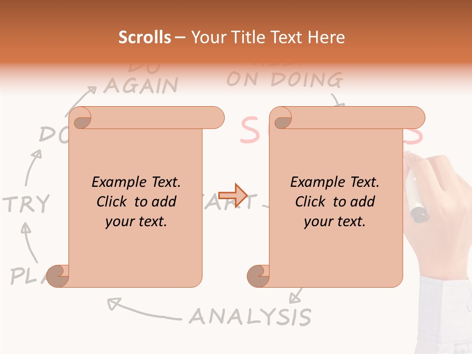 Idea Horizontal Concepts PowerPoint Template