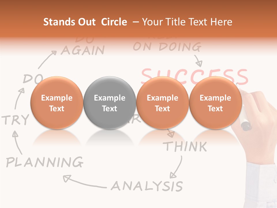 Idea Horizontal Concepts PowerPoint Template