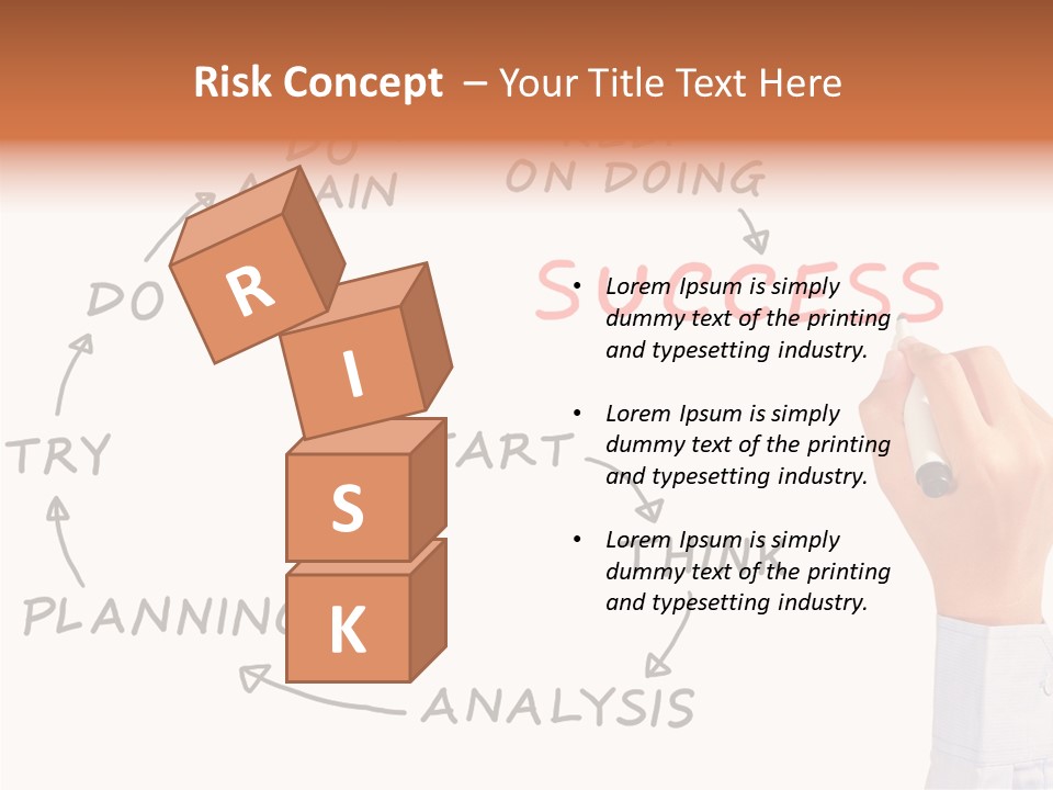 Idea Horizontal Concepts PowerPoint Template