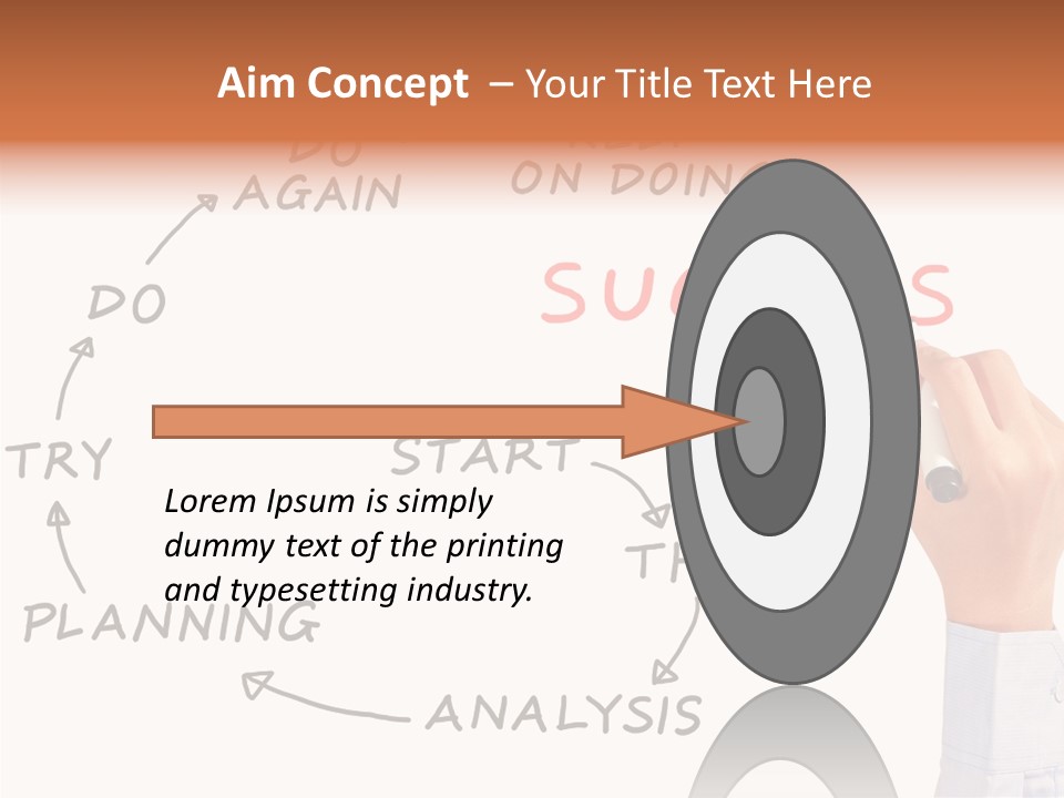 Idea Horizontal Concepts PowerPoint Template