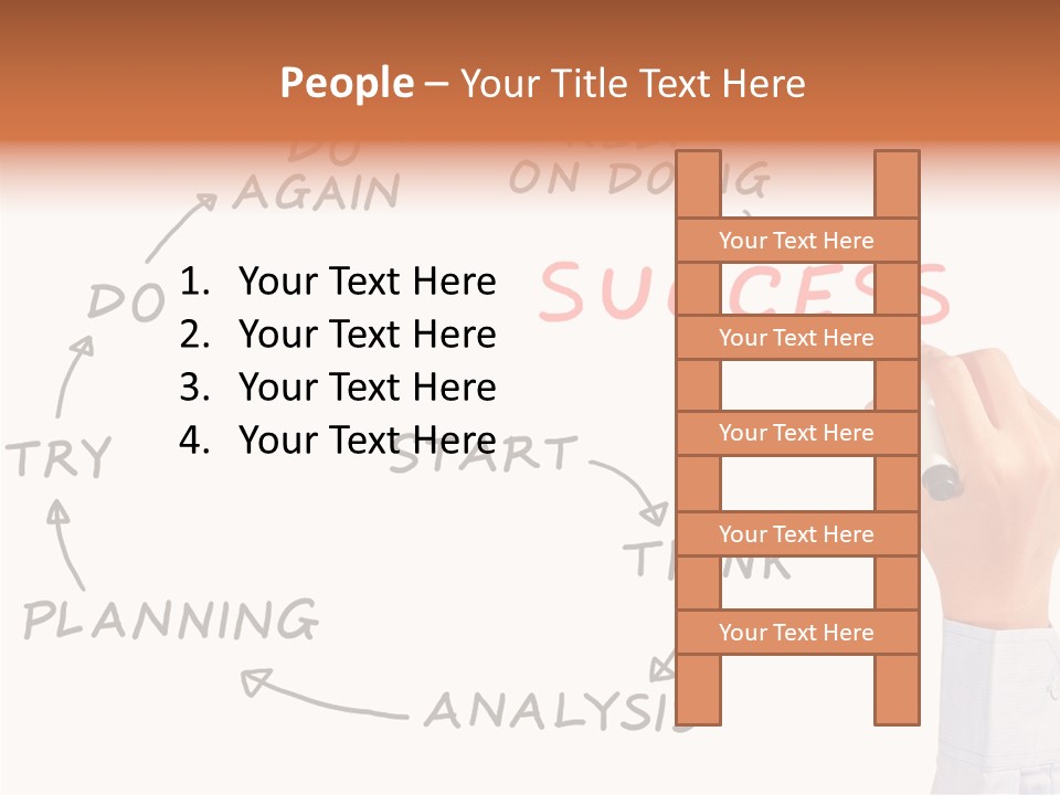 Idea Horizontal Concepts PowerPoint Template