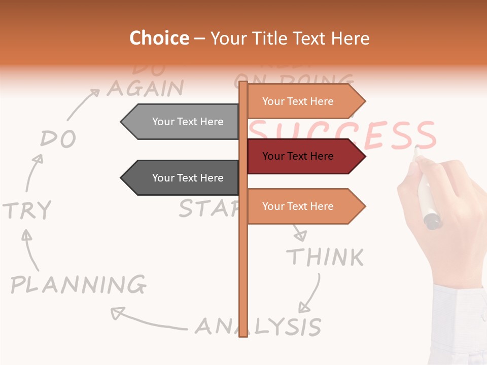 Idea Horizontal Concepts PowerPoint Template