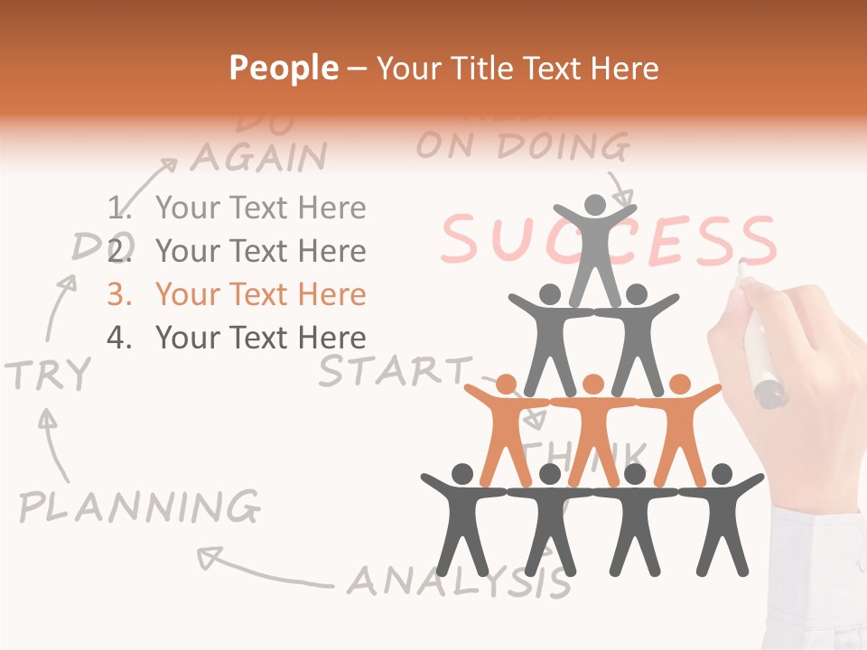 Idea Horizontal Concepts PowerPoint Template