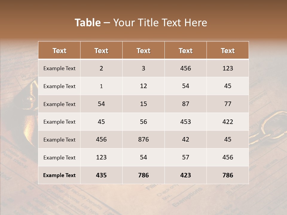 Handcuffs Revenue Crime PowerPoint Template