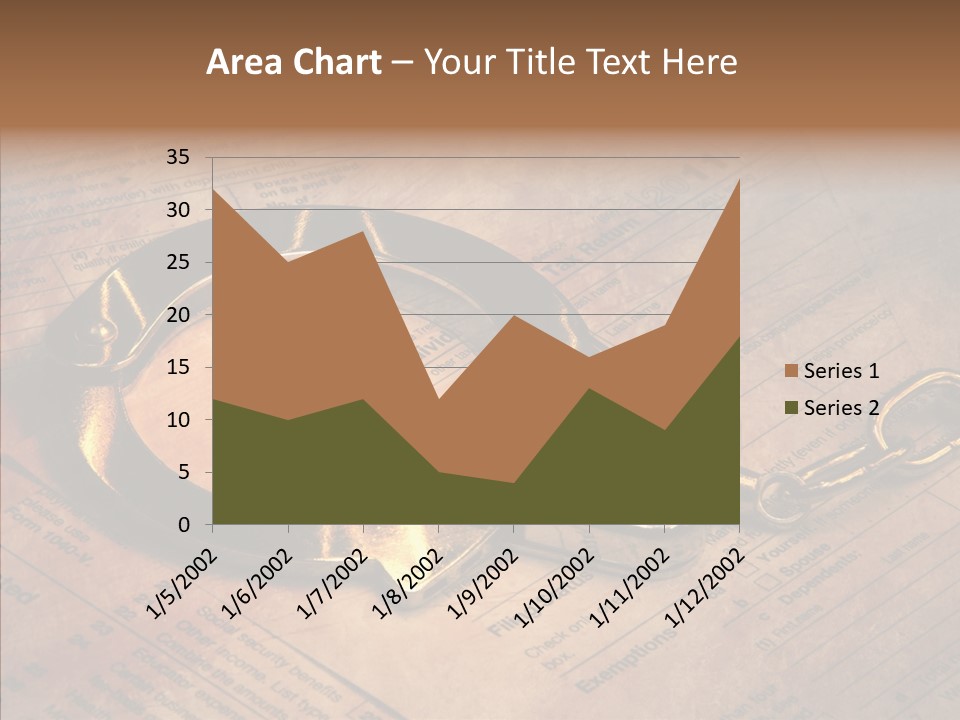 Handcuffs Revenue Crime PowerPoint Template