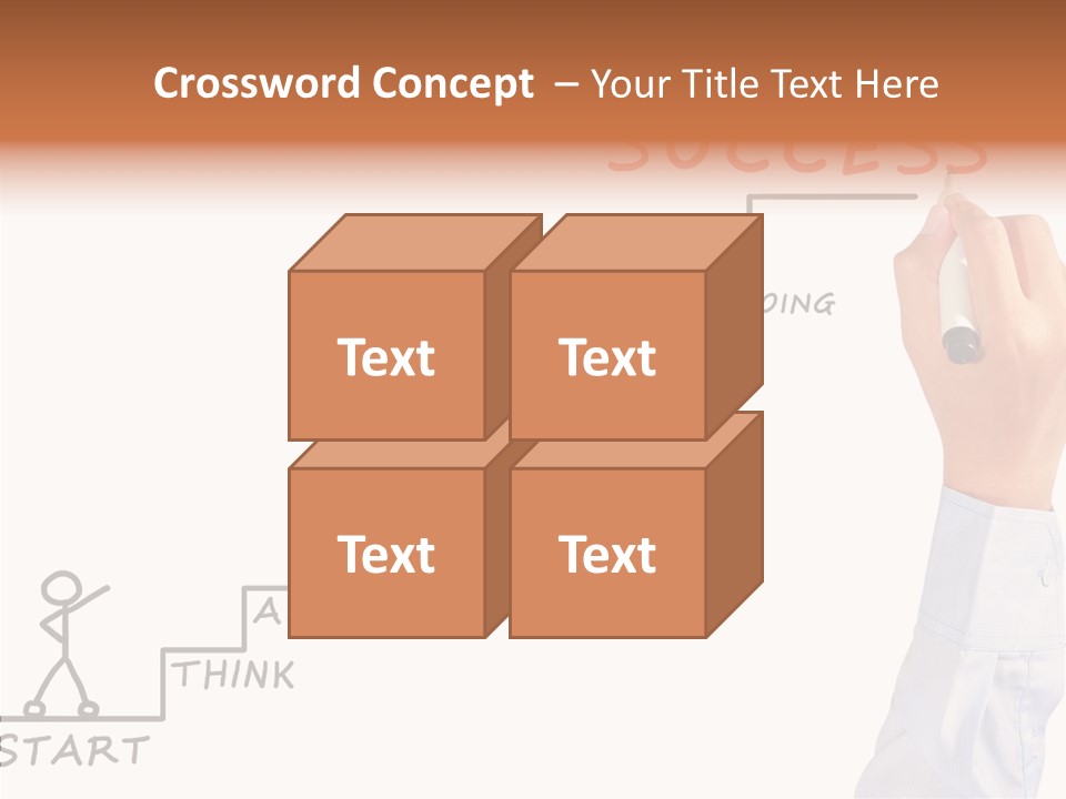Shirt Writing Concepts PowerPoint Template