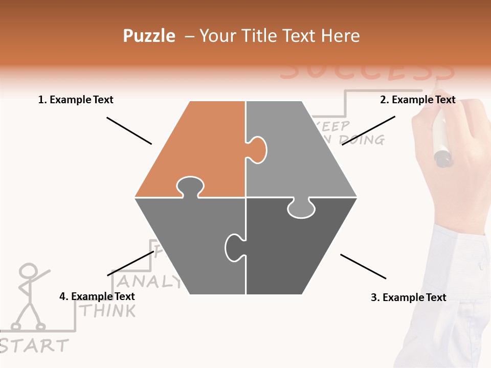 Shirt Writing Concepts PowerPoint Template
