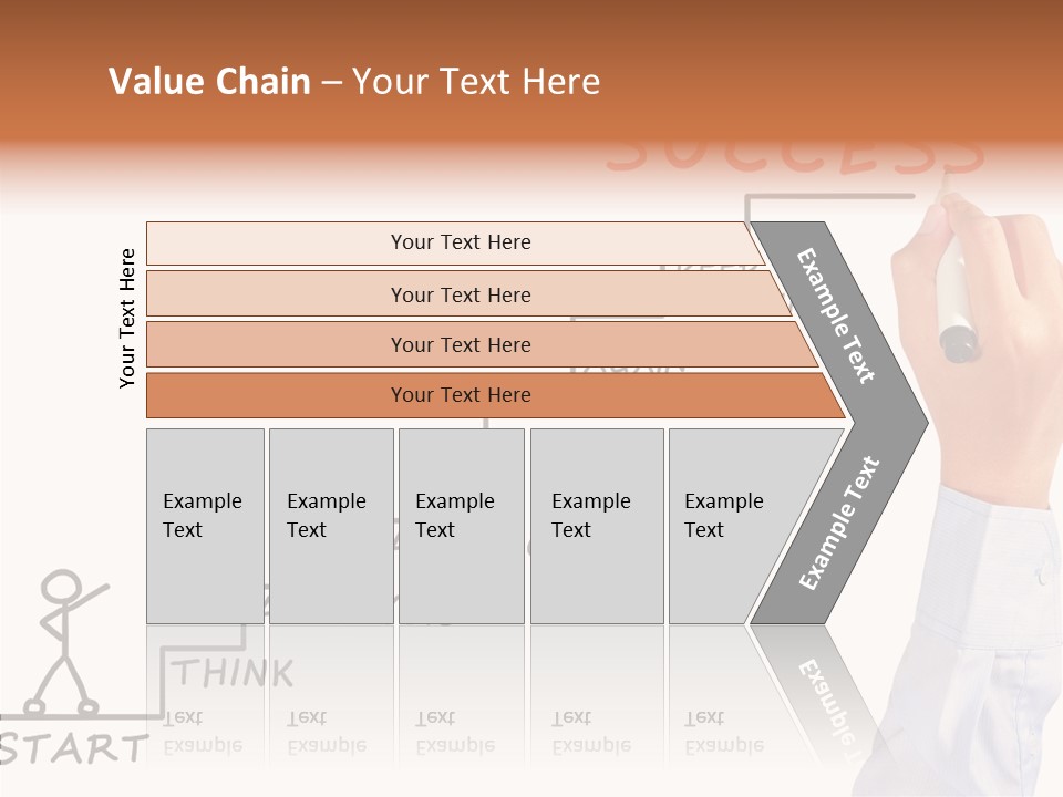 Shirt Writing Concepts PowerPoint Template