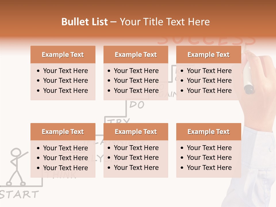 Shirt Writing Concepts PowerPoint Template