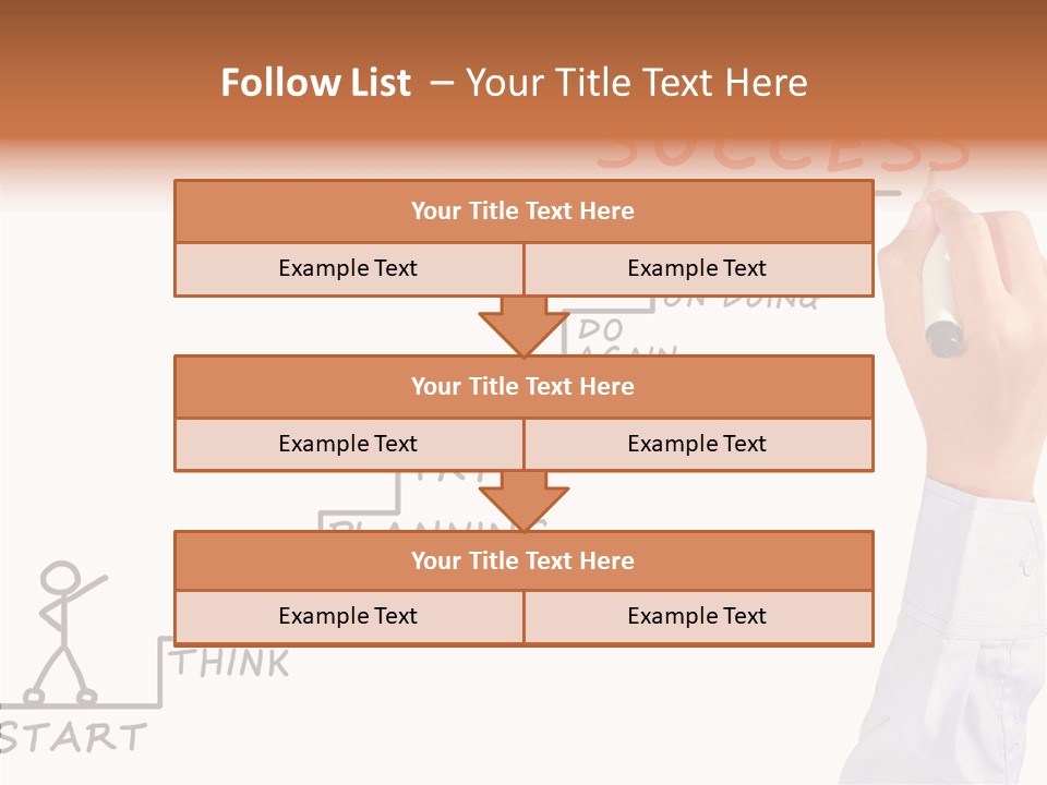Shirt Writing Concepts PowerPoint Template