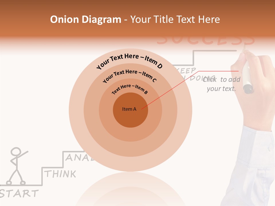 Shirt Writing Concepts PowerPoint Template