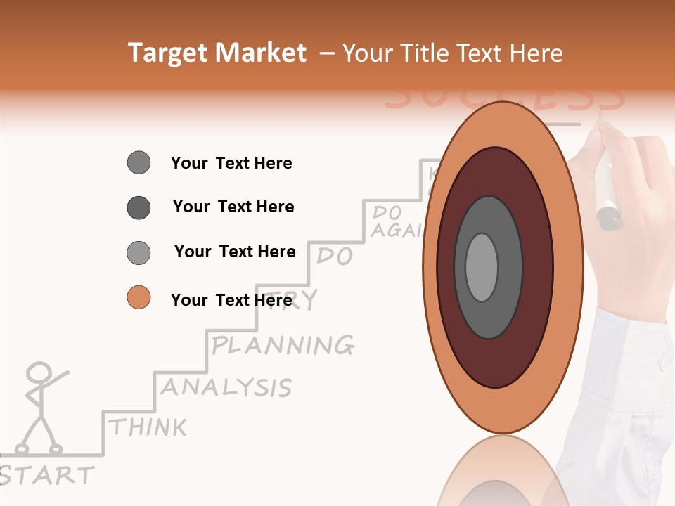 Shirt Writing Concepts PowerPoint Template