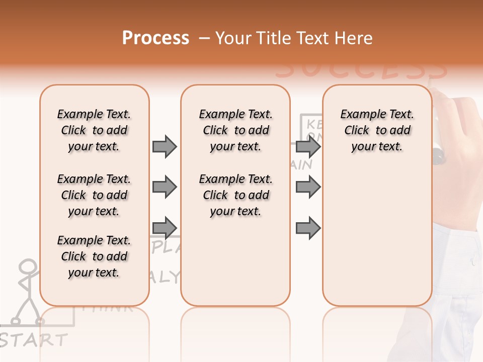 Shirt Writing Concepts PowerPoint Template