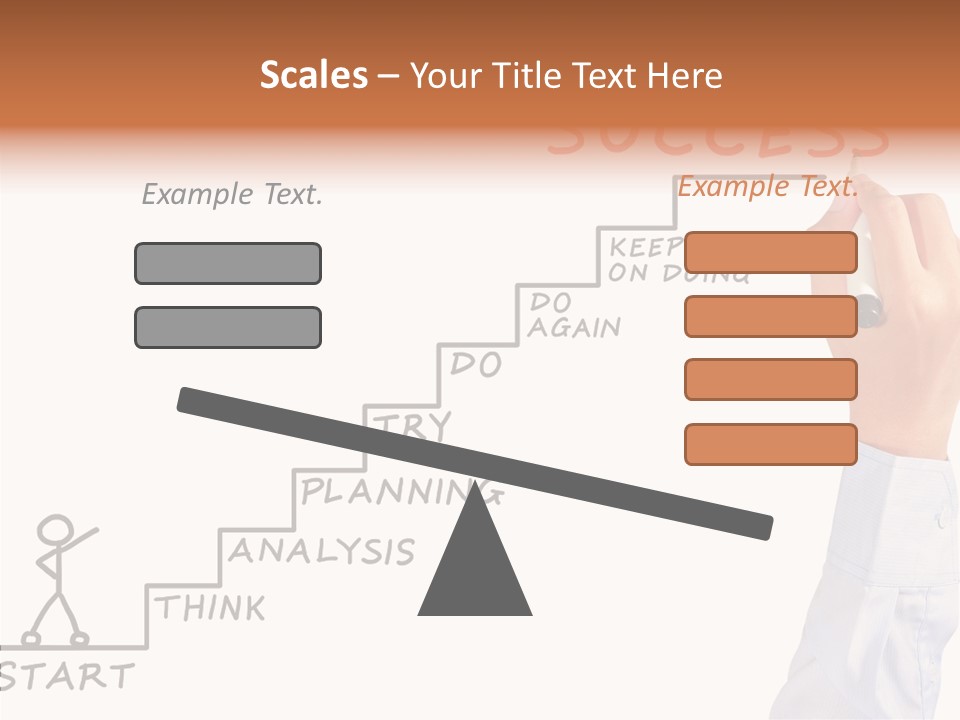 Shirt Writing Concepts PowerPoint Template